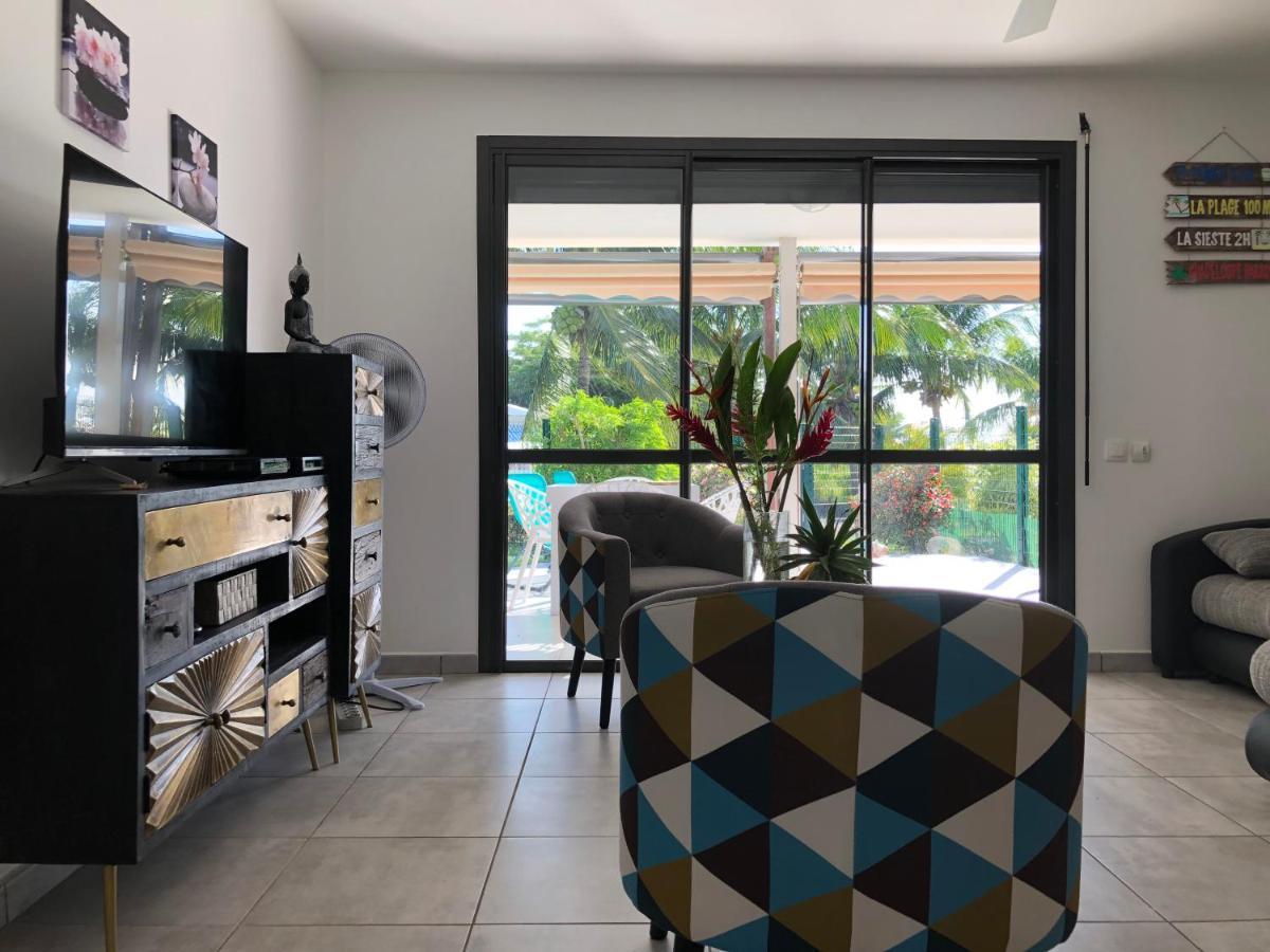 Superbe Studio A La Baie Des Pélicans Le Gosier  Extérieur photo
